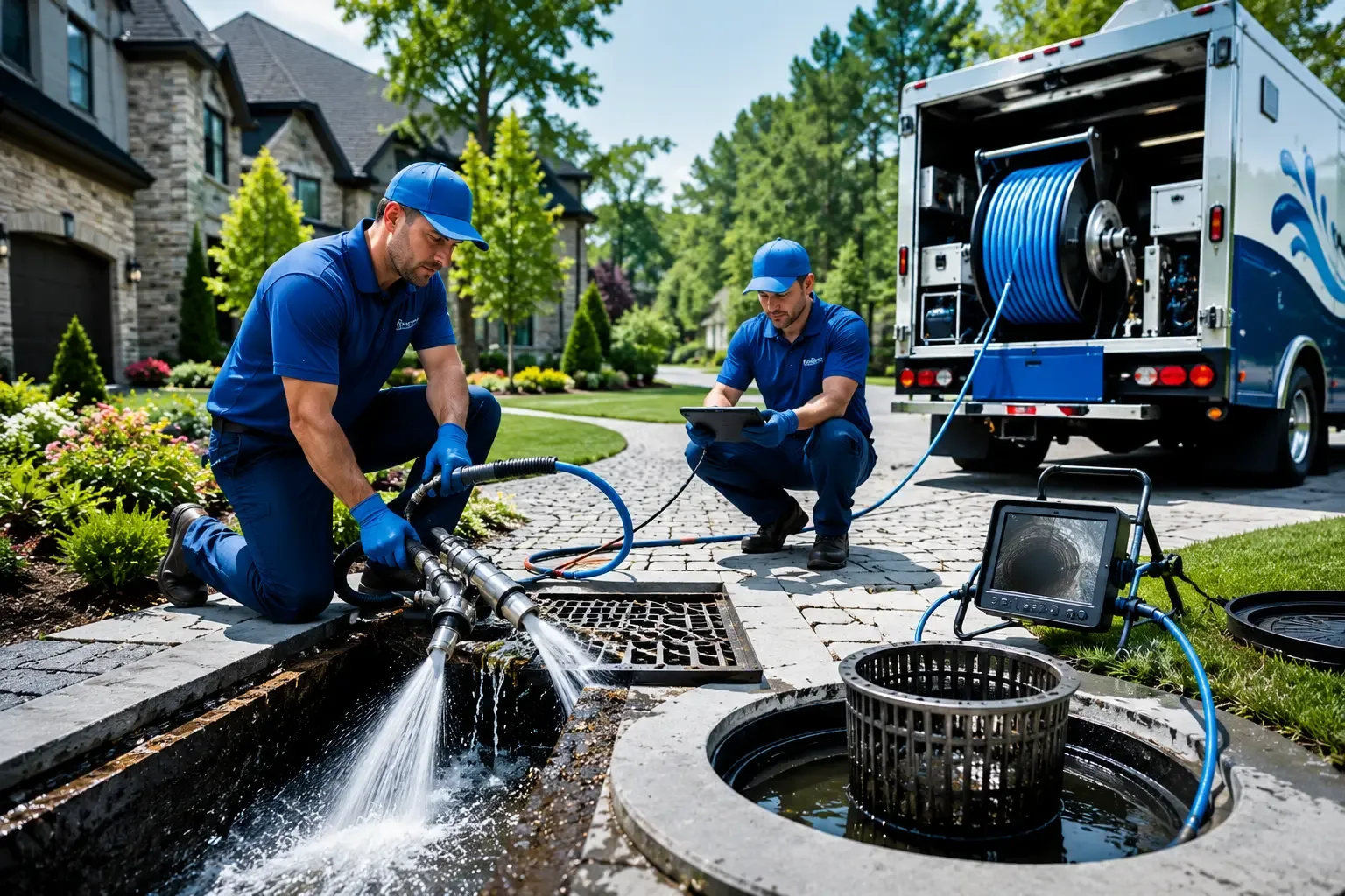 Local outdoor drain cleaning professionals in Hamilton, OH
