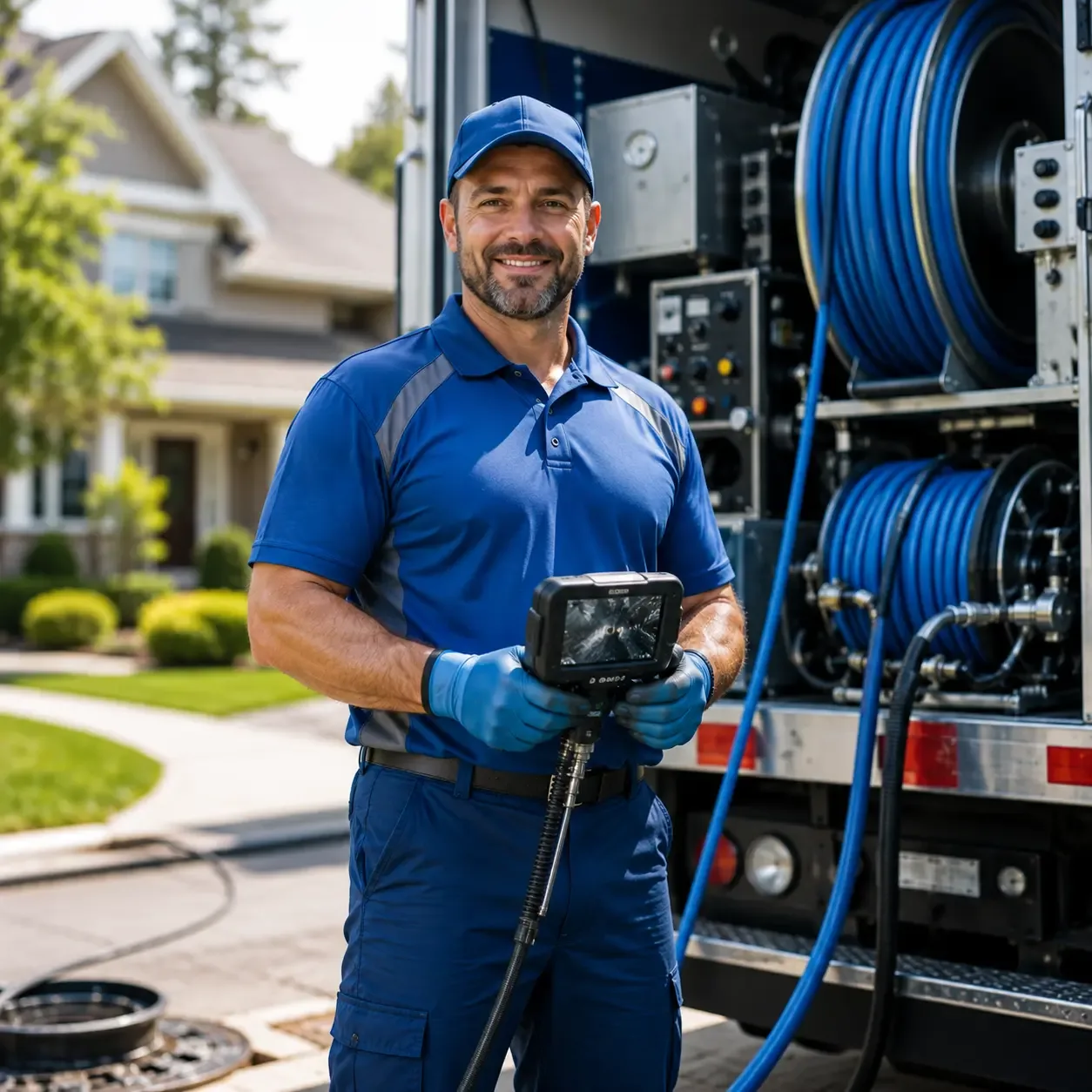 Local outdoor drain cleaning specialists in Hamilton, OH